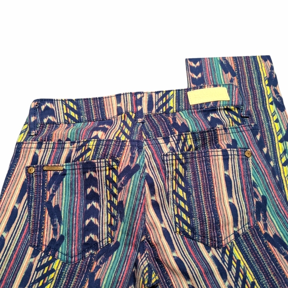 Celebrity pink printed skinny jeans size 0 - Picture 7 of 12